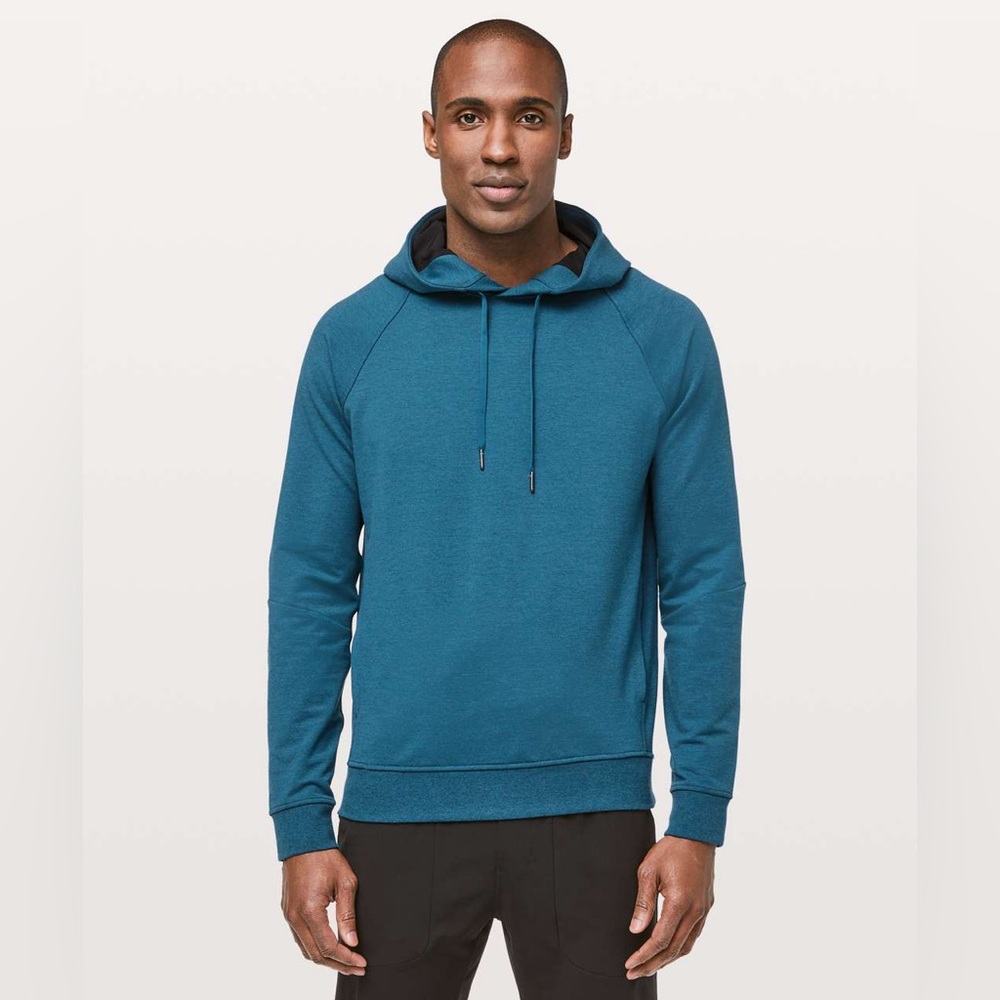 Lululemon City Sweat Pullover Hoodie Men’s‎ Medium Blue